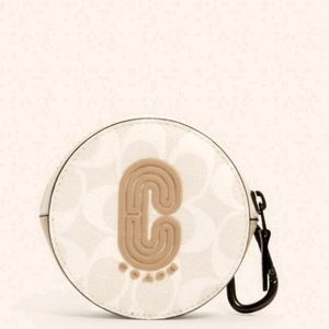 Coach Round Hybrid Pouch